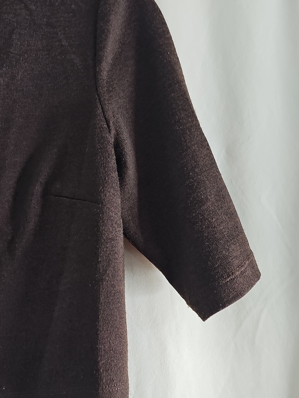 Perceptions Brown Cropped Open-Front Jacket - Picture 3 of 5